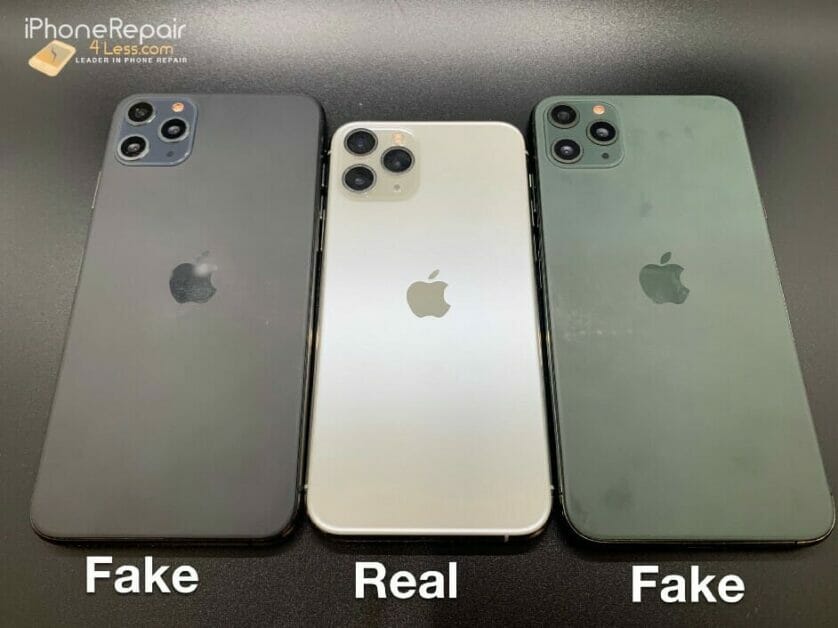 How to spot fake iPhone 11