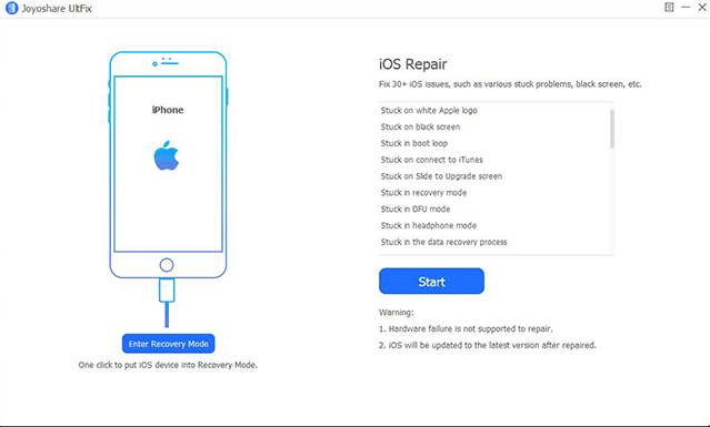 JoyoshareUltFix(iOS System Recovery