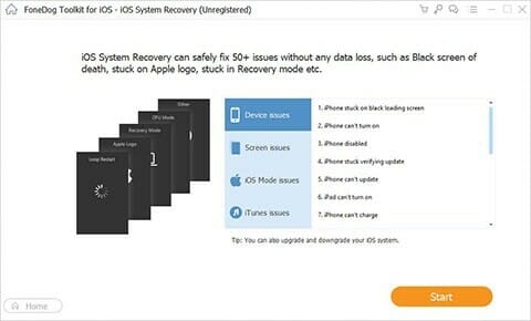 fonedog ios system recovery