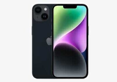 iPhone 14 and iPhone 14 Plus in Midnight