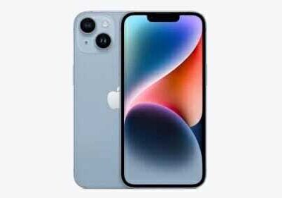 iPhone 14 and iPhone 14 Plus in Blue