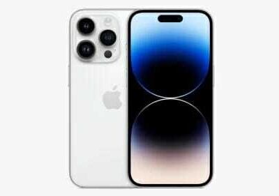 iPhone 14 Pro and iPhone 14 Pro Max in Silver