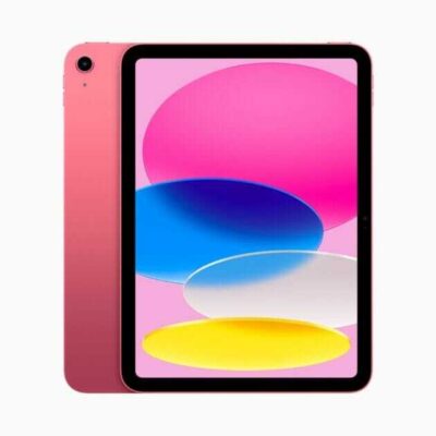 The new iPad in pink.