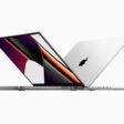 MacBook Pro is shown with the new M1 Pro and M1 Max chips.