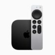 The new Apple TV 4K is shown with the Siri Remote.