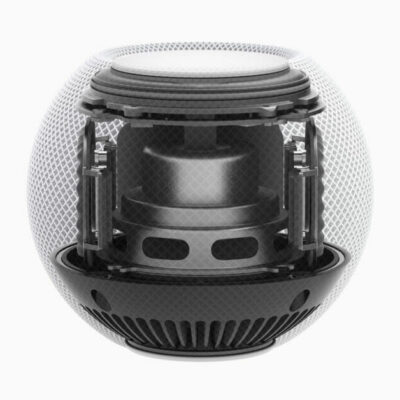 The inside of HomePod mini.