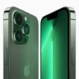 The new alpine green iPhone 13 Pro.