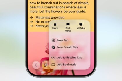iOS 26 Safari