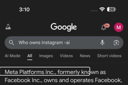 Google results with zero AI (works on iPhone and Mac)