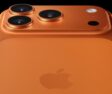 A close-up view of the back of iPhone 17 Pro.