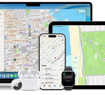 Find My app on macOS, iPadOS, iOS, watchOS, AirPods and AirTag,
