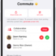The Manage Collaboration screen in the Music app.