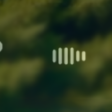 The top-right part of Control Center on Apple TV 4K. AirPods appear to the right of the time.