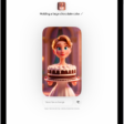 The Image Playground app window showing a created image of a person dressed as a superhero.