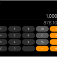 The basic calculator with a currency conversion.