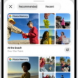 A screen in the Journal app showing photos highlighted as journaling suggestions.