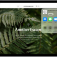 An open webpage. The Share button has been tapped, showing options for AirDrop, Messages, Mail, Notes, Copy, Add to Bookmarks, Add to Reading List, and More.