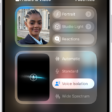 The Control Center, showing options for audio and video effects.
