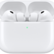 AirPods Pro 3 in their charging case.