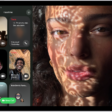 The FaceTime call history, showing a Group FaceTime call, an audio call, a video message, an audio message, and a link to a FaceTime call.