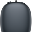 A USB-C charging cable connecting to the bottom of the right earphone of AirPods Max 2.