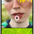 A memory is playing in the middle of the screen. At the bottom of the screen are the Memory Mixes and Browse buttons. At the top of the screen are the Back, Mute, and More buttons. At the top center of the screen are the location of the photo and the name of the song playing.
