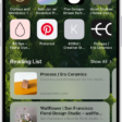 The start page in Safari, which shows favorite websites, the Privacy Report, and websites saved to the Reading List.