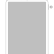 The front view of iPad Pro with callouts to the front camera at the top center, the top button at the top right, and the volume buttons on the right.