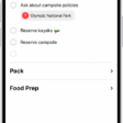 The Reminders app showing a list with one section expanded and the others collapsed.