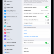 The Not Secure Connection Warning control, located below Privacy & Security on the Safari screen in Settings.