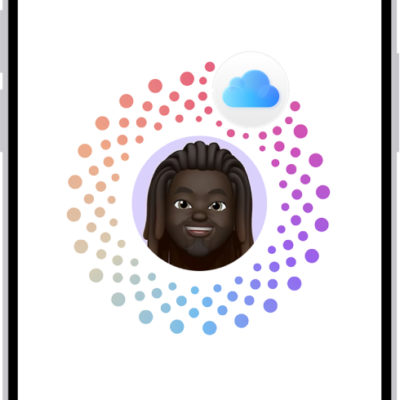 The Apple Account sign-in screen.
