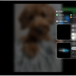 A menu in Control Center shows input source options for recording your side of a videoconference.