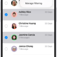 A list of recently deleted messages with two conversations selected, and two options available at the bottom of the screen: Recover and Permanently Delete.