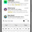 Search results in the Mail app.