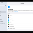 A Settings screen showing Accessibility options such as VoiceOver, Live Recognition, and Audio Descriptions.