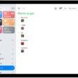 The Reminders app showing a list with photos in each reminder.