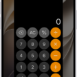An iPhone screen showing Guided Access being set up. iPhone is being temporarily locked to just the Calculator app, and one of the buttons in the app has been disabled.