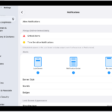 Messages Notification settings in Settings.