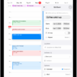 A calendar event created with a description.