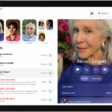The Phone app, with Favorite contacts on the left side of the screen. Below the Favorites is a list of recent calls and voicemail. The contact information appears on the right side of the screen, with the Keypad button in the top right of the screen.