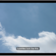 An iPad showing an example of subtitles with a custom style.
