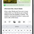 A screen in the Journal app for composing a journal entry.