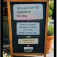 The Camera screen showing a menu at a restaurant with text translated from Spanish to English.