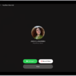 The Record Video screen, showing that the person you're calling is unavailable. The screen includes a Call Again button and a Record Video button you can tap to record a video message.