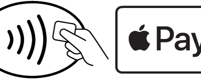 Symbols on contactless readers.
