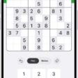 A sudoku puzzle with several features turned on: Notes, Highlight Matching Numbers, Show Conflicts, and Autocheck.